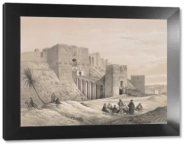 48. Chateau d Alep, 1843. Creator: Joseph Philibert Girault De Prangey