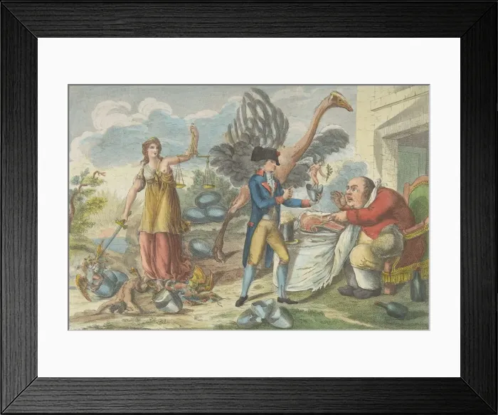 Framed Print : The Ninth of Thermidor, or the English Surprise... 1795 Framed Print : The Ninth of Thermidor, or the English Surprise... 1795