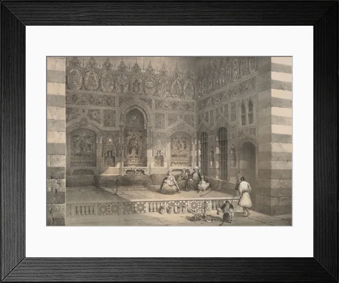 Framed Print : 100. Un Iwan, aDamas, 1843. Creator: H. Clerget Framed Print : 100. Un Iwan, aDamas, 1843. Creator: H. Clerget