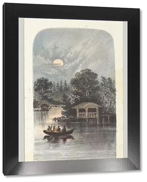 The Silver Lake, from the series, Views in Central Park, New York, Part 2, 1864