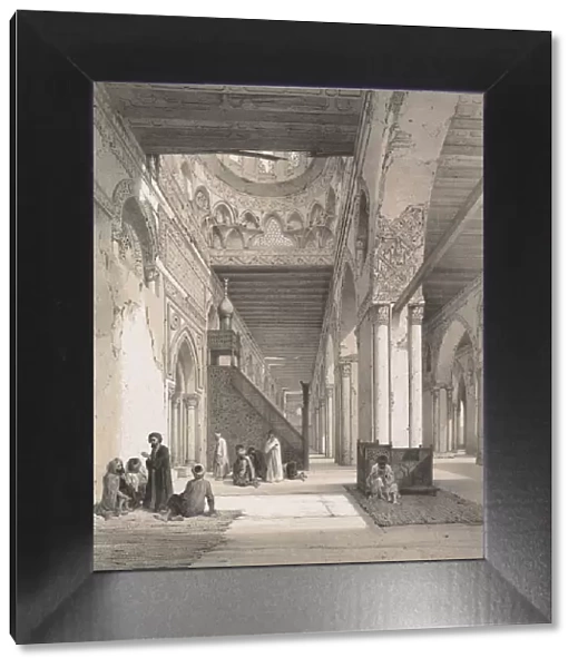 12. Interieur, Mosquee d Ibn Touloun, 1843