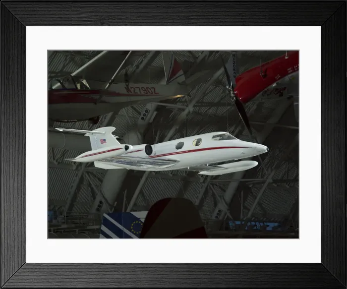 Framed Print : Lear Jet 23, 1964-1966. Creator: Learjet Framed Print : Lear Jet 23, 1964-1966. Creator: Learjet