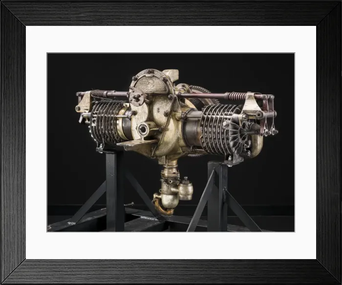 Framed Print : Detroit Horizontally-Opposed 2-Cylinder Engine, ca. 1910-11 Framed Print : Detroit Horizontally-Opposed 2-Cylinder Engine, ca. 1910-11