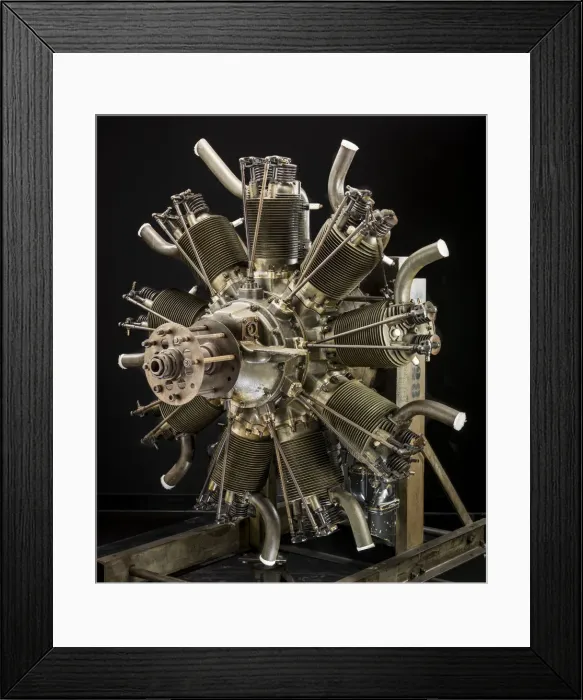 Framed Print : Lawrance J-1, Radial 9 Engine, ca. 1922. Creator: Wright Aeronautical Framed Print : Lawrance J-1, Radial 9 Engine, ca. 1922. Creator: Wright Aeronautical