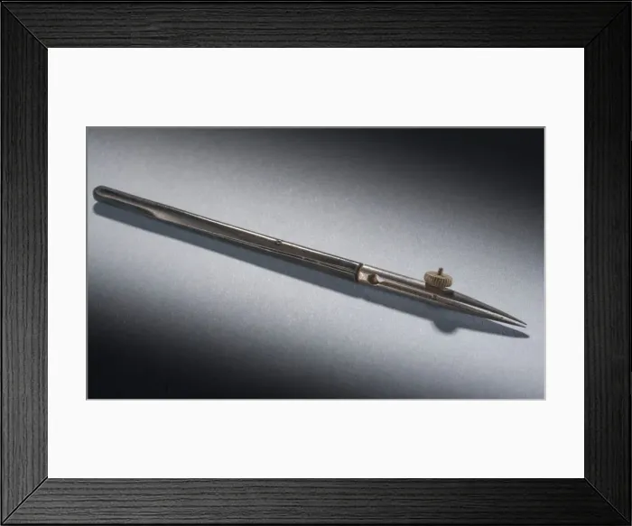 Framed Print : Drafting pen owned by William J. Powell, ca. 1920s. Creator: Unknown