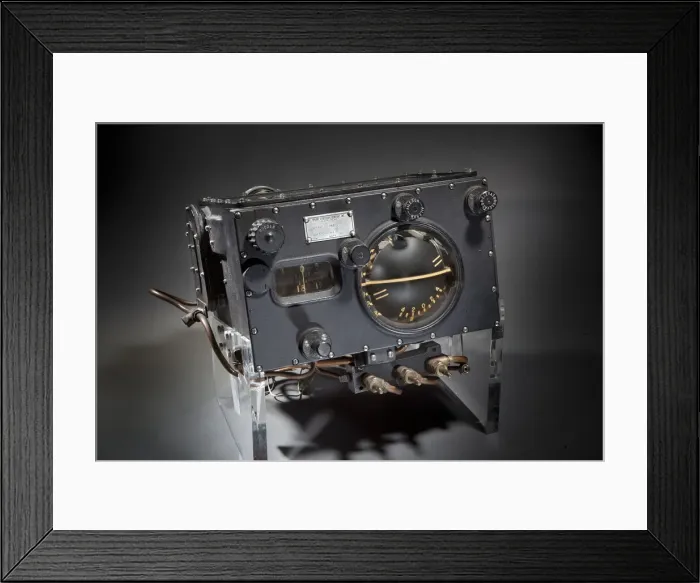 Framed Print : Automatic Pilot, Mechanical Mike, Wiley Post, 1930s. Creator: Sperry Corporation Framed Print : Automatic Pilot, Mechanical Mike, Wiley Post, 1930s. Creator: Sperry Corporation