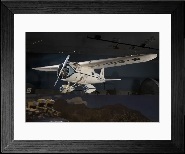 Framed Print : Lockheed Vega Winnie Mae, 1930. Creator: Lockheed Aircraft Corporation Framed Print : Lockheed Vega Winnie Mae, 1930. Creator: Lockheed Aircraft Corporation