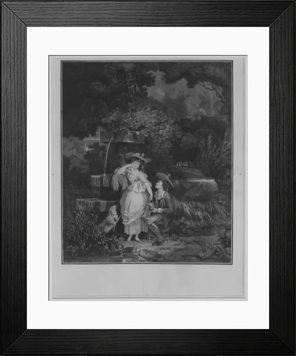 Framed Print : Fortune and Misfortune, or The Broken Pitcher, 1787 Creator: Philibert Louis Debucourt Framed Print : Fortune and Misfortune, or The Broken Pitcher, 1787 Creator: Philibert Louis Debucourt