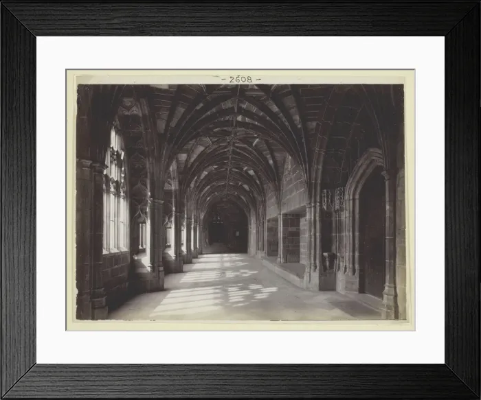 Framed Print : Untitled [cloisters], 1860  /  94. Creator: Francis Bedford