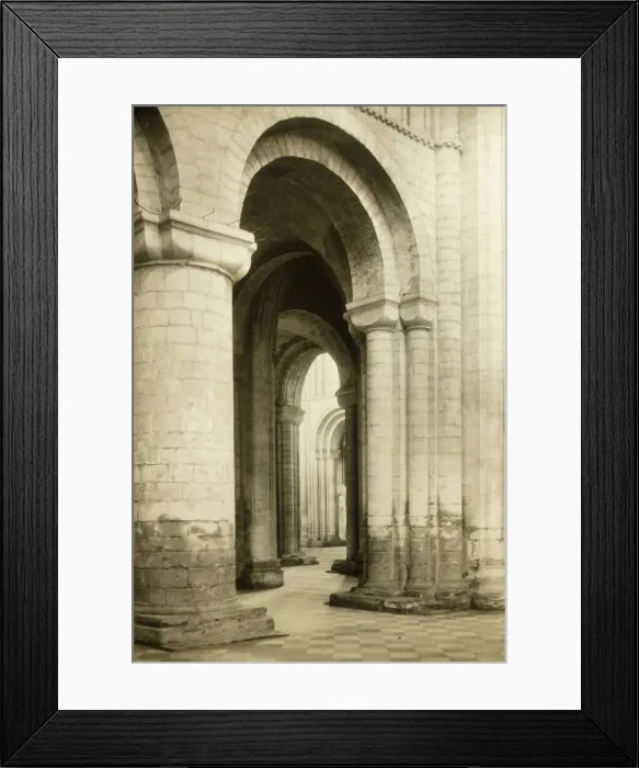 Framed Print : Ely Cathedral: North Transept into North Aisle, c. 1891. Creator: Frederick Henry Evans Framed Print : Ely Cathedral: North Transept into North Aisle, c. 1891. Creator: Frederick Henry Evans