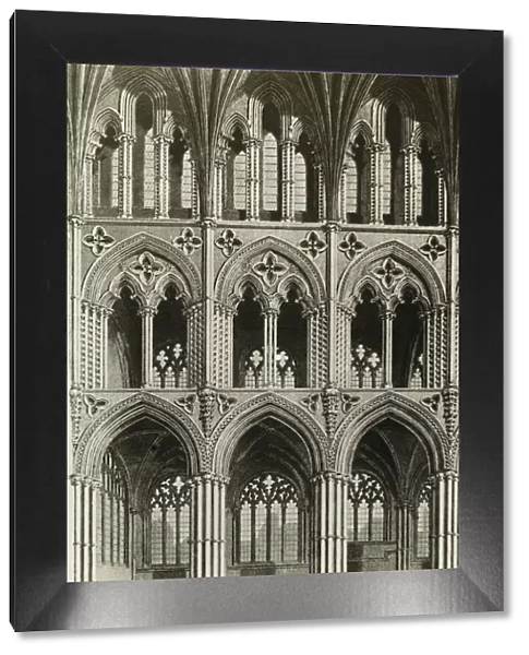 Ely Cathedral: Presbytery, from an Engraving, c. 1891. Creator: Frederick Henry Evans