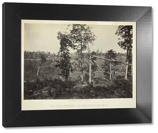 Battle Ground of Resacca, GA, No. 2, 1866. Creator: George N. Barnard