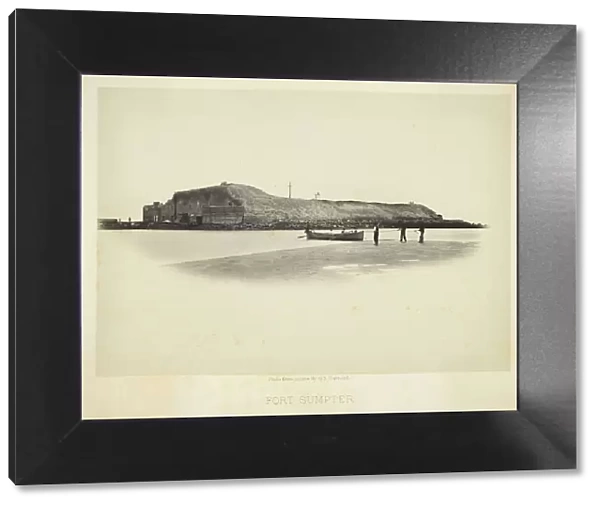 Fort Sumpter, 1865  /  66. Creator: George N. Barnard