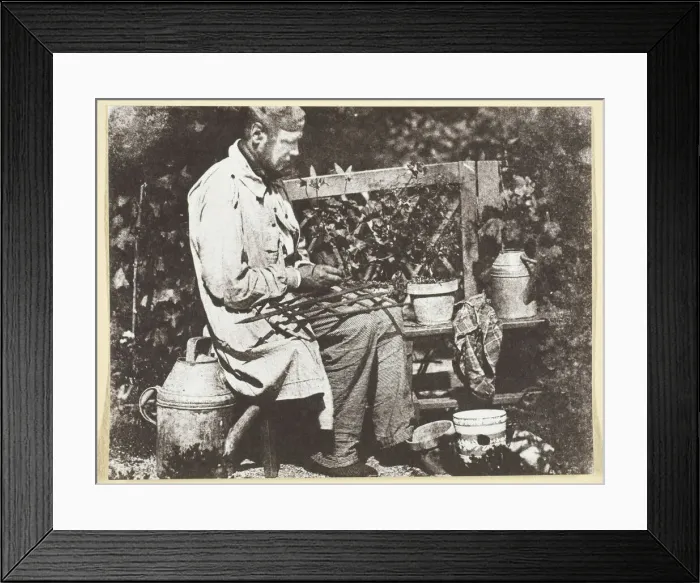 Framed Print : Bayard Jardinier, c. 1845, printed 1965. Creator: Hippolyte Bayard Framed Print : Bayard Jardinier, c. 1845, printed 1965. Creator: Hippolyte Bayard