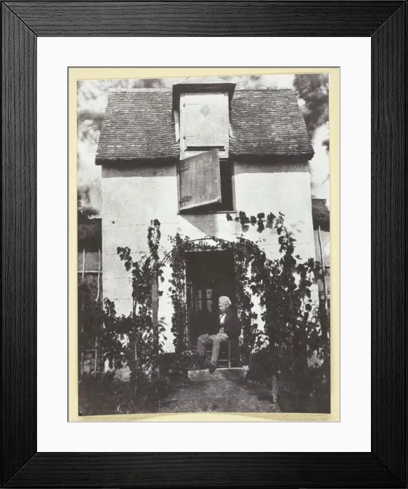Framed Print : Bayard, Devant sa Maison, 1842 / 50, printed 1965. Creator: Hippolyte Bayard Framed Print : Bayard, Devant sa Maison, 1842 / 50, printed 1965. Creator: Hippolyte Bayard