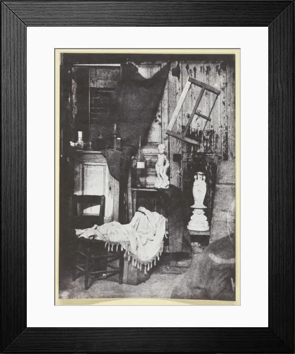 Framed Print : Grenier, 1842 / 50, printed 1965. Creator: Hippolyte Bayard Framed Print : Grenier, 1842 / 50, printed 1965. Creator: Hippolyte Bayard