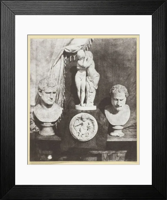 Framed Print : Sculptures, 1839 / 40, printed 1985. Creator: Hippolyte Bayard Framed Print : Sculptures, 1839 / 40, printed 1985. Creator: Hippolyte Bayard