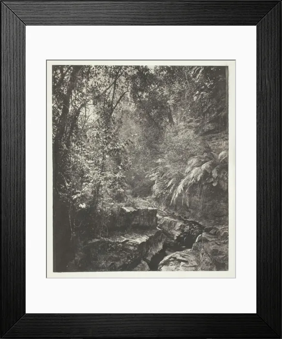 Framed Print : A Mountain Pass in Formosa, c. 1868. Creator: John Thomson Framed Print : A Mountain Pass in Formosa, c. 1868. Creator: John Thomson