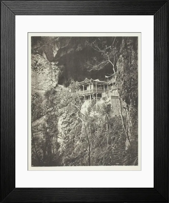 Framed Print : Yuenfu Monastery, c. 1868. Creator: John Thomson Framed Print : Yuenfu Monastery, c. 1868. Creator: John Thomson