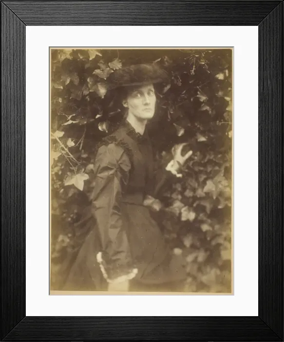 Framed Print : Mrs. Herbert Duckworth, September 1874. Creator: Julia Margaret Cameron Framed Print : Mrs. Herbert Duckworth, September 1874. Creator: Julia Margaret Cameron