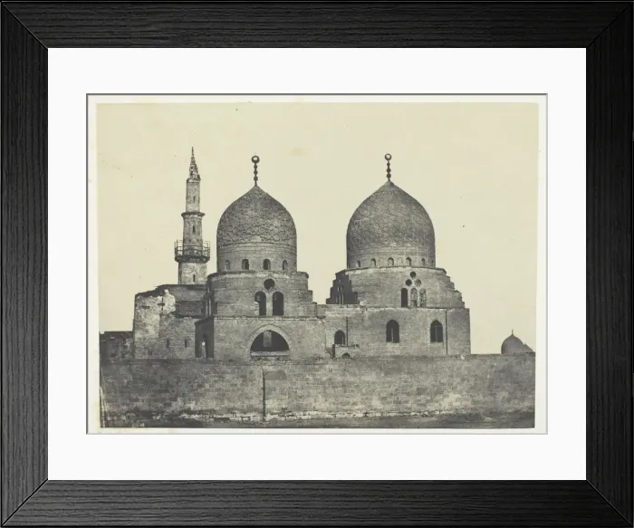 Framed Print : Mosquee et Tombeau du Sultan Kansou-el-Gouri, Le Kaire, 1849 / 51, printed 1852 Framed Print : Mosquee et Tombeau du Sultan Kansou-el-Gouri, Le Kaire, 1849 / 51, printed 1852