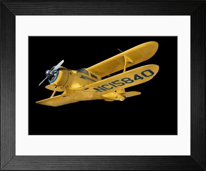 Framed Print : Beechcraft C17L Staggerwing, 1932-1948. Creator: Beech Aircraft Corporation Framed Print : Beechcraft C17L Staggerwing, 1932-1948. Creator: Beech Aircraft Corporation