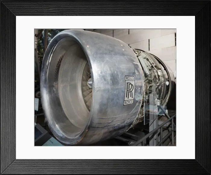 Framed Print : Rolls-Royce RB211-22 Turbofan Engine, Cutaway, 1973. Creator: Rolls-Royce Framed Print : Rolls-Royce RB211-22 Turbofan Engine, Cutaway, 1973. Creator: Rolls-Royce