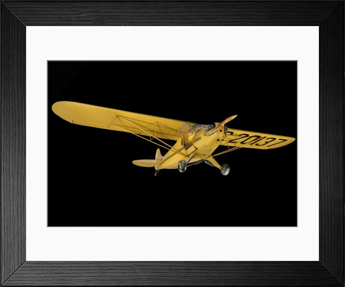 Framed Print : Piper J-2 Cub, 1931. Creator: Piper Aircraft Corp Framed Print : Piper J-2 Cub, 1931. Creator: Piper Aircraft Corp