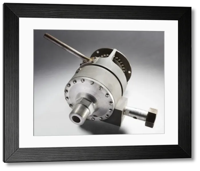 Framed Print : Rocket Pump, Liquid Fuel, R. H. Goddard, ca. 1938-1941. Creator: Robert Goddard Framed Print : Rocket Pump, Liquid Fuel, R. H. Goddard, ca. 1938-1941. Creator: Robert Goddard