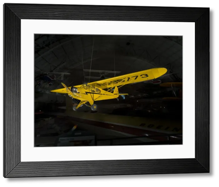 Framed Print : Piper J-3 Cub, 1937-1947. Creator: Piper Aircraft Corp Framed Print : Piper J-3 Cub, 1937-1947. Creator: Piper Aircraft Corp
