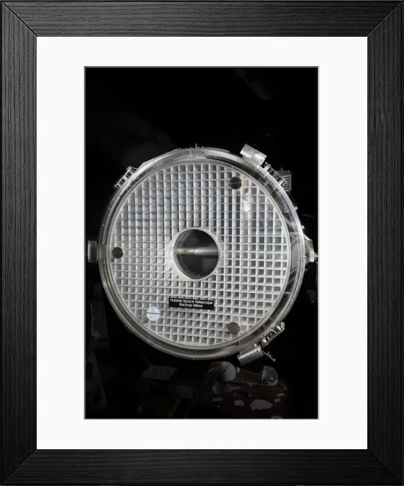 Framed Print : Mirror, Primary Backup, Hubble Space Telescope. Creator: Kodak Framed Print : Mirror, Primary Backup, Hubble Space Telescope. Creator: Kodak