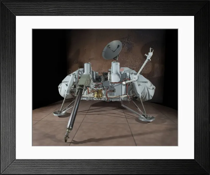 Framed Print : Lander, Mars, Viking, Proof Test Article, ca. 1964. Creator: Martin Marietta Framed Print : Lander, Mars, Viking, Proof Test Article, ca. 1964. Creator: Martin Marietta
