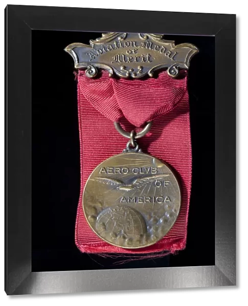 Aero Club of America Aviation Medal of Merit awarded to Captain St. Clair Streett, 1920
