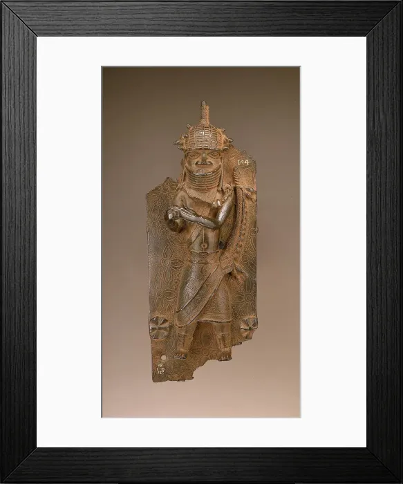 Framed Print : Plaque, Mid-16th to 17th century. Creator: Unknown Framed Print : Plaque, Mid-16th to 17th century. Creator: Unknown