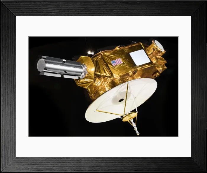 Framed Print : Spacecraft, New Horizons, Mock-up, model, 2008. Creator: Unknown Framed Print : Spacecraft, New Horizons, Mock-up, model, 2008. Creator: Unknown