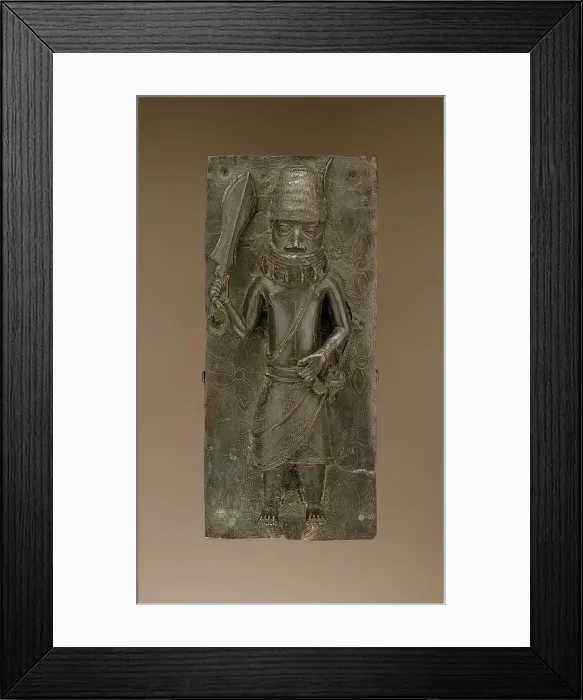 Framed Print : Plaque, Mid-16th to 17th century. Creator: Unknown Framed Print : Plaque, Mid-16th to 17th century. Creator: Unknown