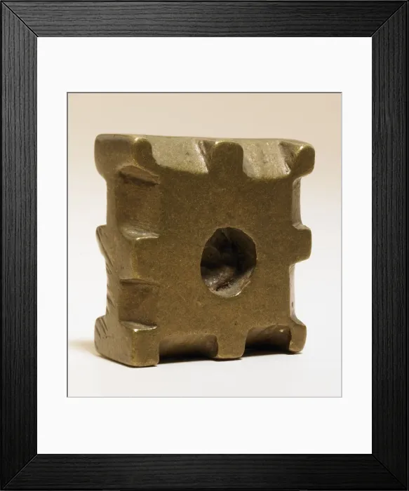 Framed Print : Weight, 15th-early 18th century. Creator: Unknown Framed Print : Weight, 15th-early 18th century. Creator: Unknown