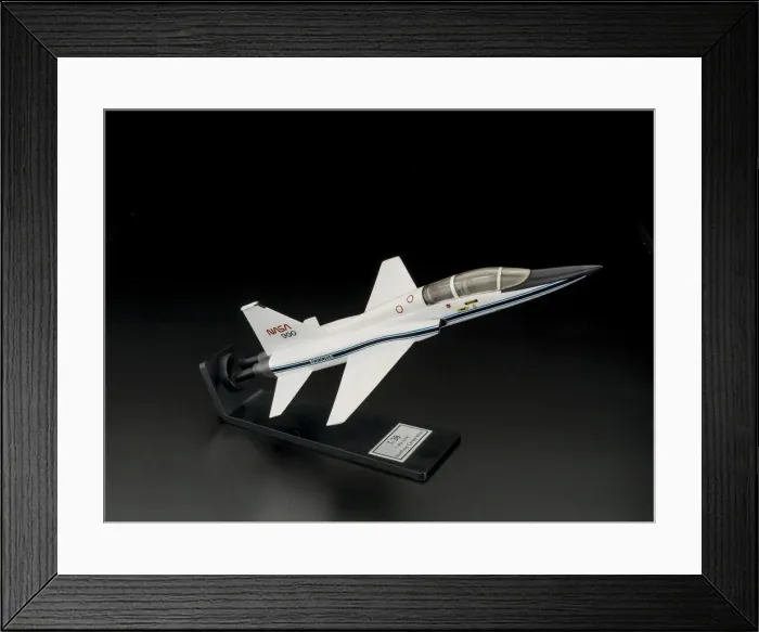 Framed Print : Model, T-38 Training Aircraft, 1980s. Creator: Northrop Corporation Framed Print : Model, T-38 Training Aircraft, 1980s. Creator: Northrop Corporation