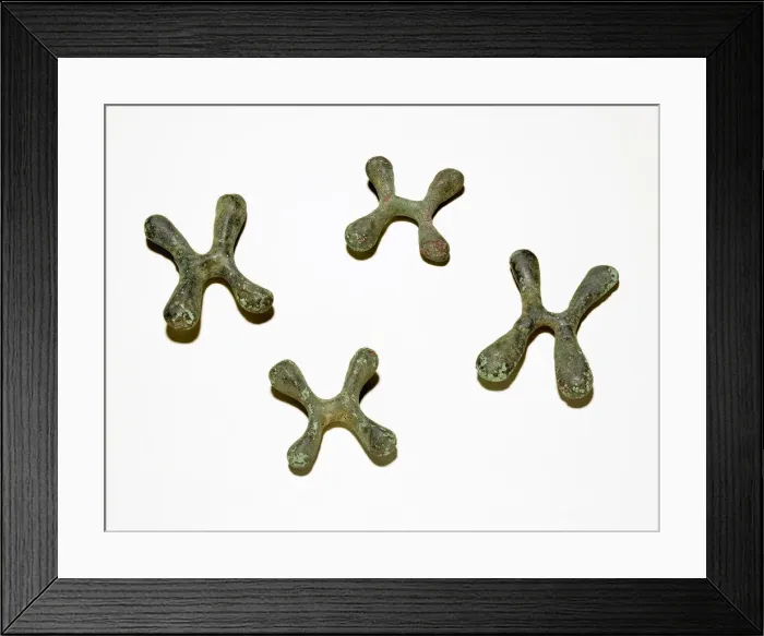 Framed Print : Ingots, 13th-17th century. Creator: Unknown Framed Print : Ingots, 13th-17th century. Creator: Unknown