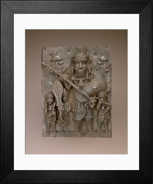 Framed Print : Plaque, Mid-16th to 17th century. Creator: Unknown Framed Print : Plaque, Mid-16th to 17th century. Creator: Unknown
