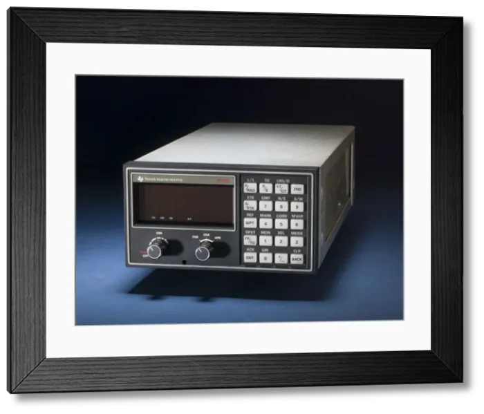 Framed Print : Long Range Navigation (LORAN) Unit, LORAN-C, TI-9100, 1980 Framed Print : Long Range Navigation (LORAN) Unit, LORAN-C, TI-9100, 1980