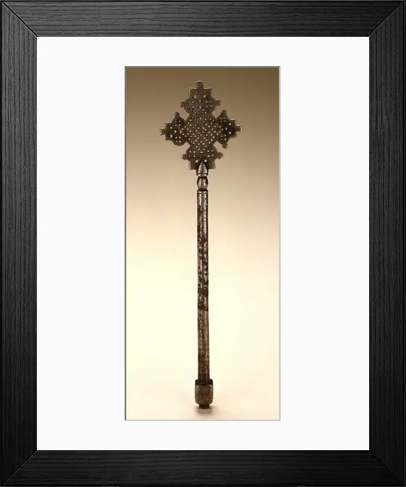 Framed Print : Hand cross, 16th century. Creator: Unknown Framed Print : Hand cross, 16th century. Creator: Unknown