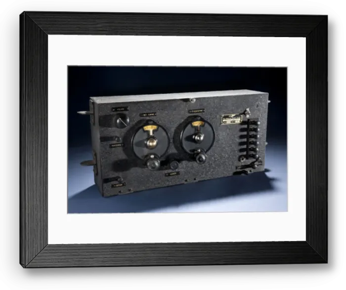 Framed Print : Radio, Receiver, Pan Am, Lockheed Sirius Tingmissartoq, Lindbergh, 1931-1933 Framed Print : Radio, Receiver, Pan Am, Lockheed Sirius Tingmissartoq, Lindbergh, 1931-1933