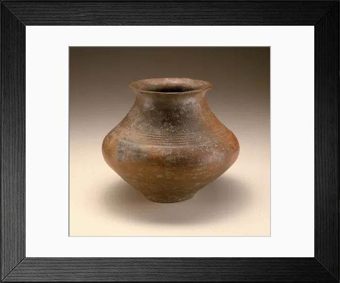 Framed Print : Jar, ca. 1880. Creator: Unknown Framed Print : Jar, ca. 1880. Creator: Unknown