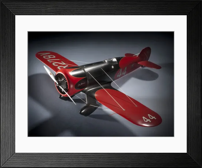 Framed Print : Model, Static, Wedell-Williams #44, 1978. Creator: John S. Alcorn Framed Print : Model, Static, Wedell-Williams #44, 1978. Creator: John S. Alcorn