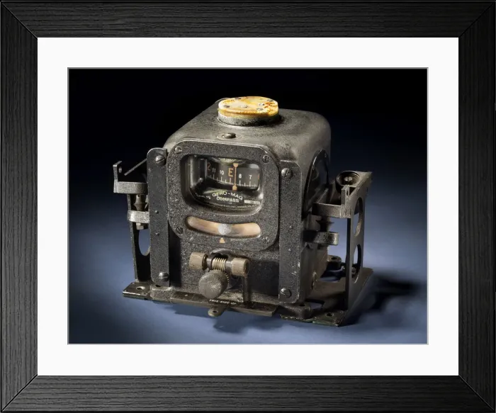 Framed Print : Indicator, Directional Gyro, Sperry, Gyro-Mag. Creator: Sperry Corporation Framed Print : Indicator, Directional Gyro, Sperry, Gyro-Mag. Creator: Sperry Corporation