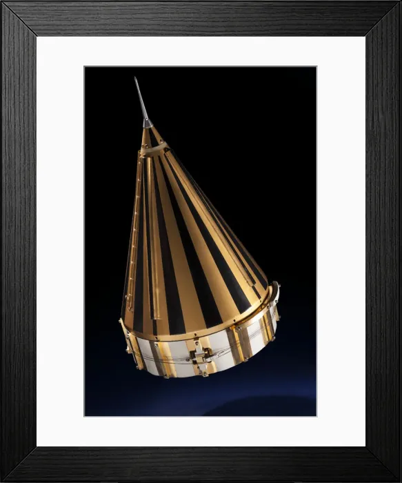 Framed Print : Satellite, Pioneer IV, 1959. Creator: Space Technology Laboratories Framed Print : Satellite, Pioneer IV, 1959. Creator: Space Technology Laboratories