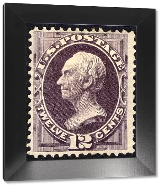 12c Henry Clay single, 1870. Creator: National Bank Note Company