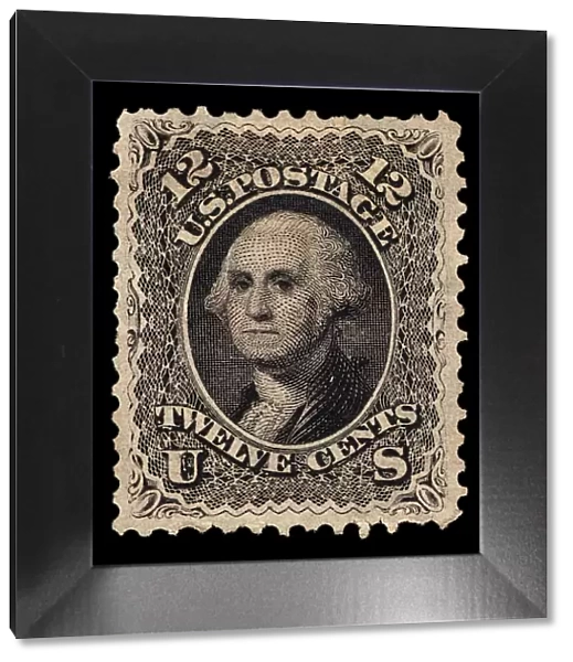 12c Washington single, 1861. Creator: National Bank Note Company