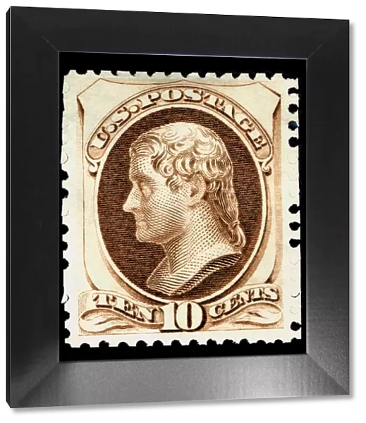 10c Thomas Jefferson special printing single, 1875. Creator